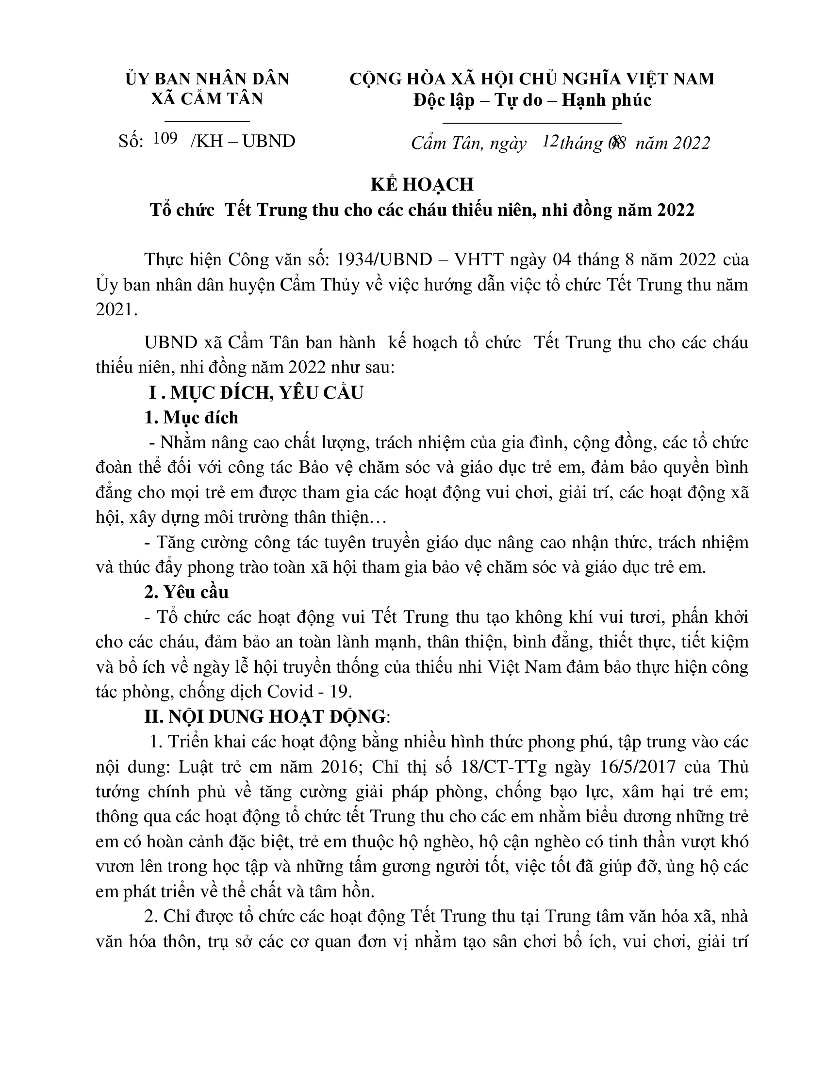 Kế Hoạch Vui Tết Trung Thu: Hướng Dẫn Tổ Chức Hoạt Động Đầy Ý Nghĩa Cho Thiếu Nhi