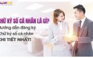 Chữ ký số cá nhân là gì? 