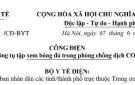 CÔNG ĐIỆN không tụ tập đông người xem bóng đá trong phòng chống COVID-19