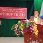 Hội đồng nhân dân xã Cẩm Tân khóa XXI, nhiệm kỳ 2021 - 2026  tổ chức Kỳ họp thứ 11.