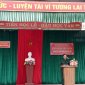 Trường THCS Cẩm Tân phối hợp với Hội CCB xã tổ chức Sinh hoạt chủ điểm "Sáng mãi tinh thần Bộ đội cụ Hồ"