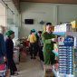 Ban chỉ đạo Vệ sinh an toàn thực phẩm  xã Cẩm Tân tổ chức kiểm tra vệ sinh ATTP trong dịp tết Nguyên Đán Ất Tỵ năm 2025. Hình ảnh: